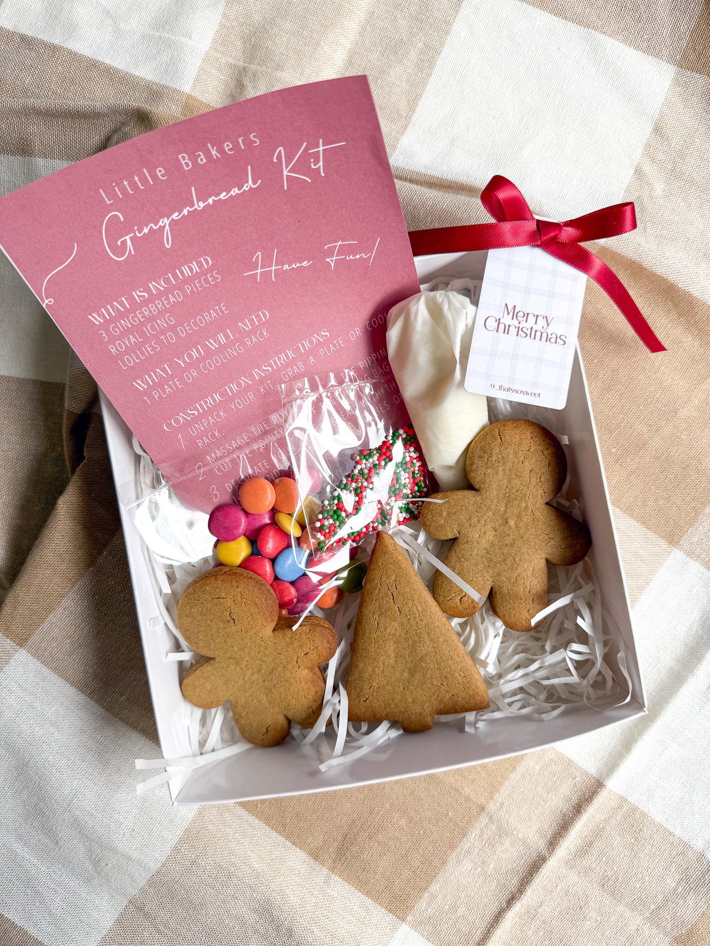 Little Bakers Gingerbread Kit | That's so Sweet Melbourne