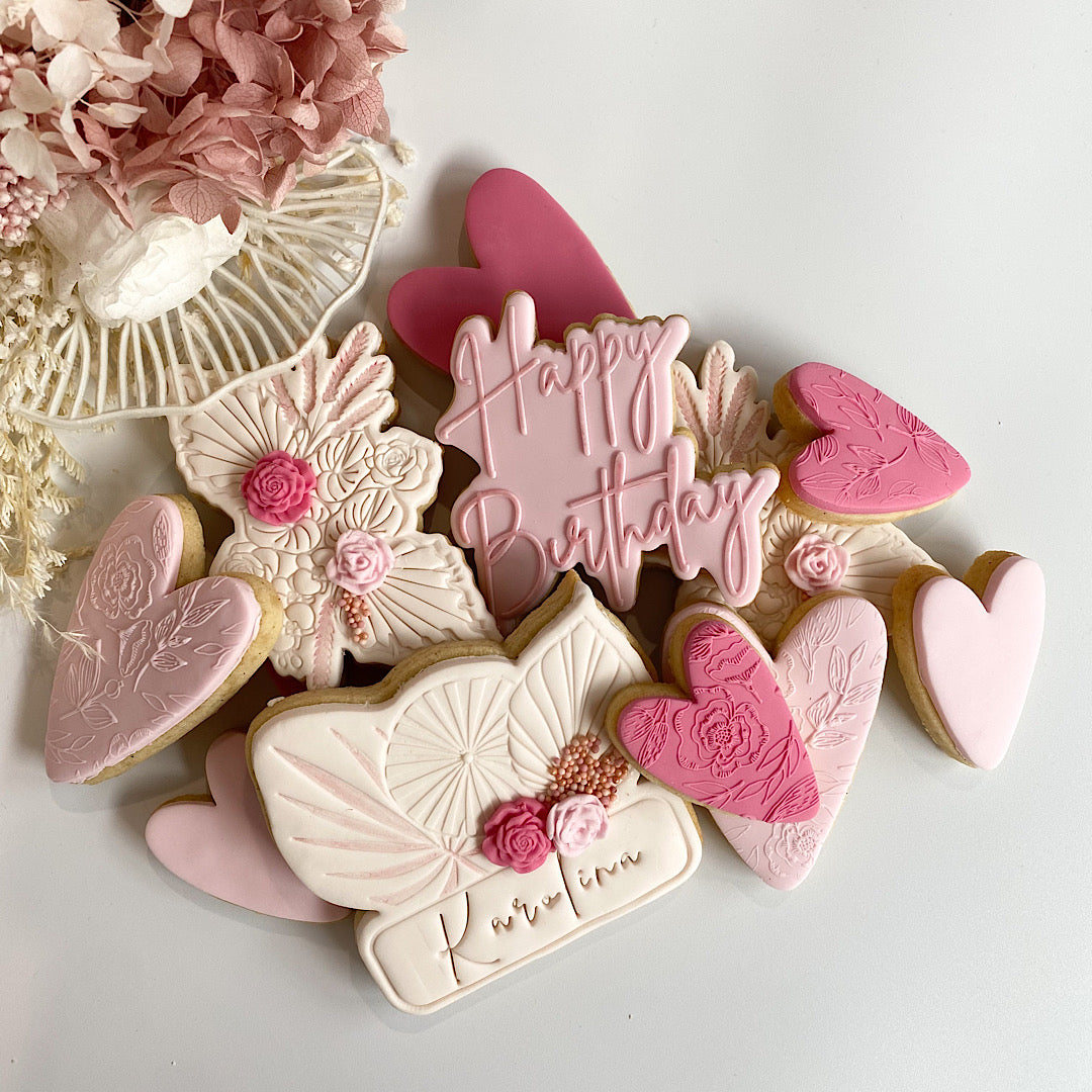 Vanilla Sugar Cookies, Fondant Cookies, Custom Cookies, Personalised Cookies