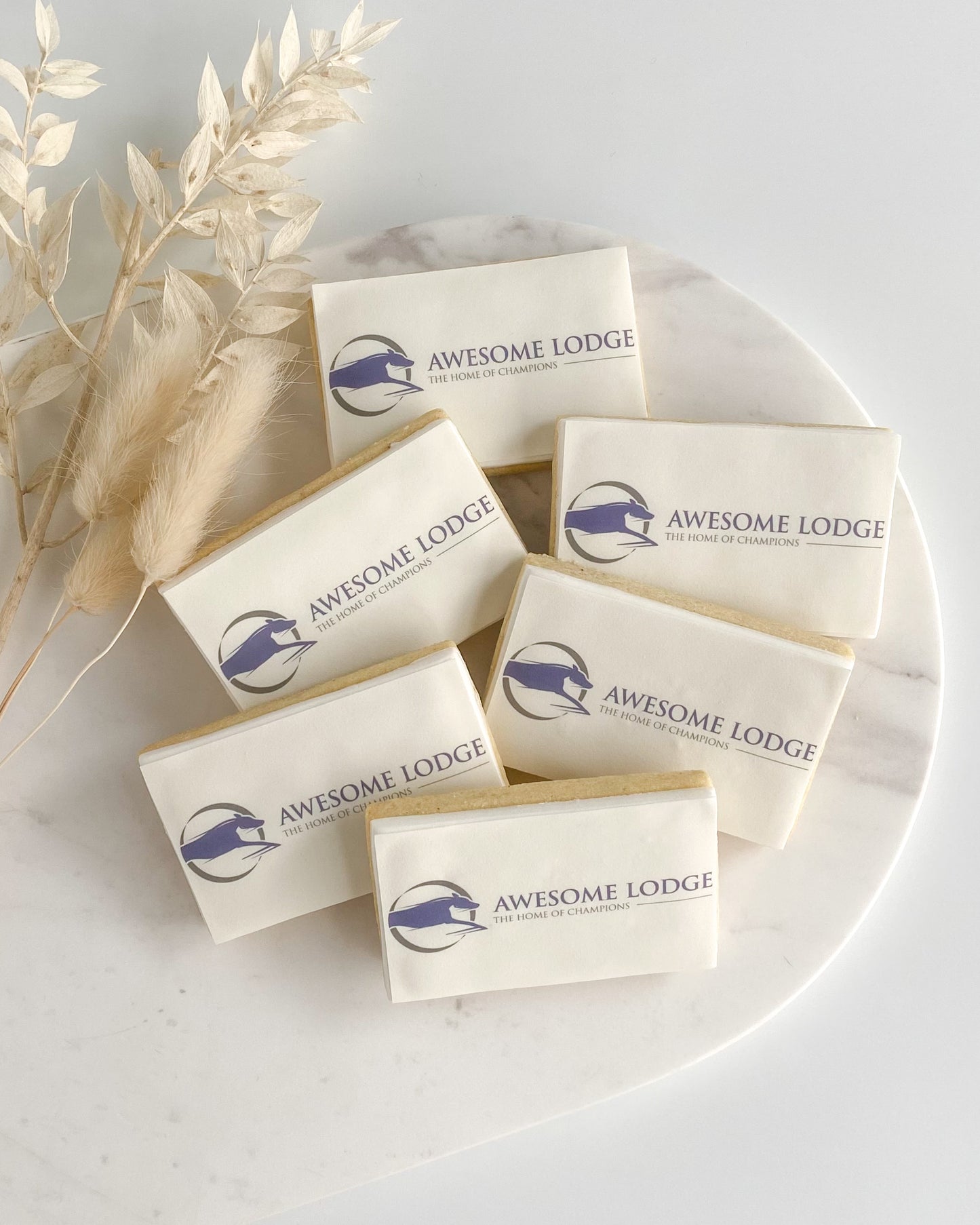 Rectangle Corporate Cookies