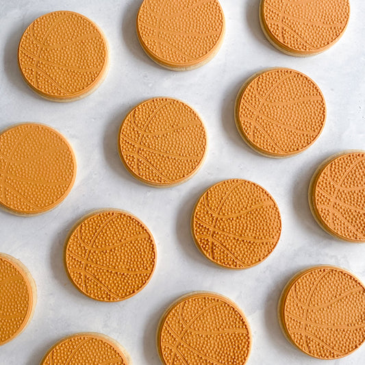 Basketball Sugar Cookies