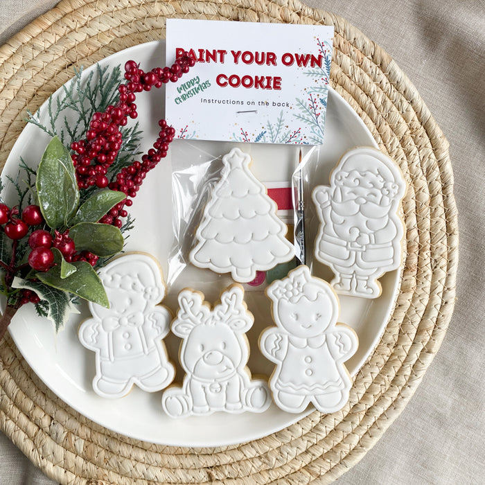 Individual Christmas PYO Cookie