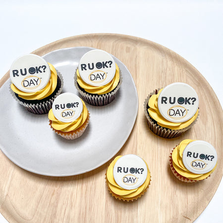 R U OK? Day cupcakes