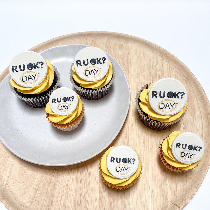 R U OK? Day cupcakes