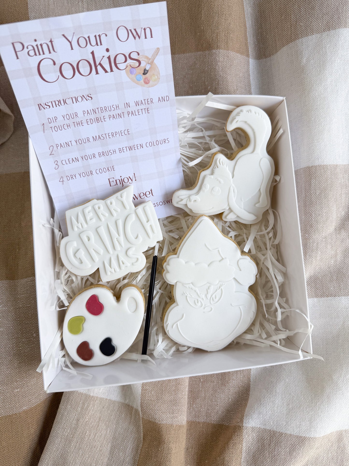 Paint Your Own GRINCH-MAS