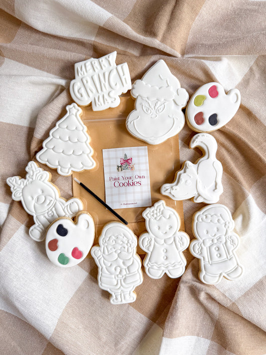 Individual Christmas PYO Cookie