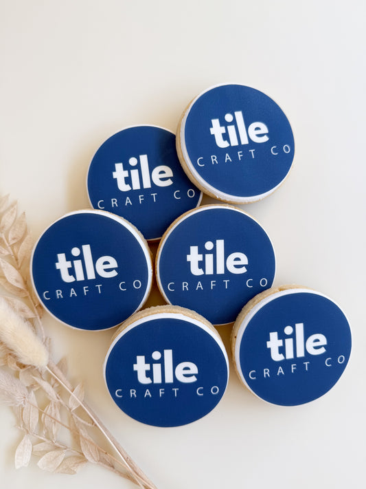 Corporate Logo Cookies
